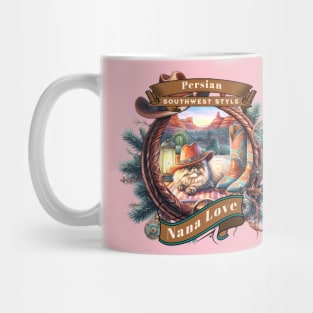 Southwest Sedona Country Cat Nana Love 4EP Mug